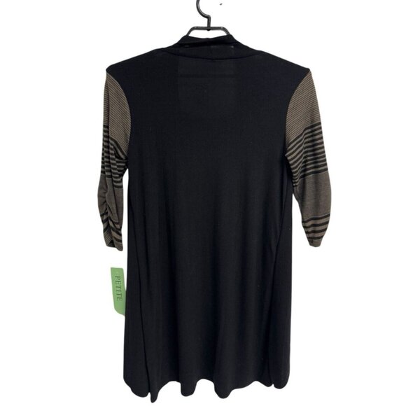 Haani New York knit top with cardigan vest with Necklace petite size PL - Picture 4 of 10